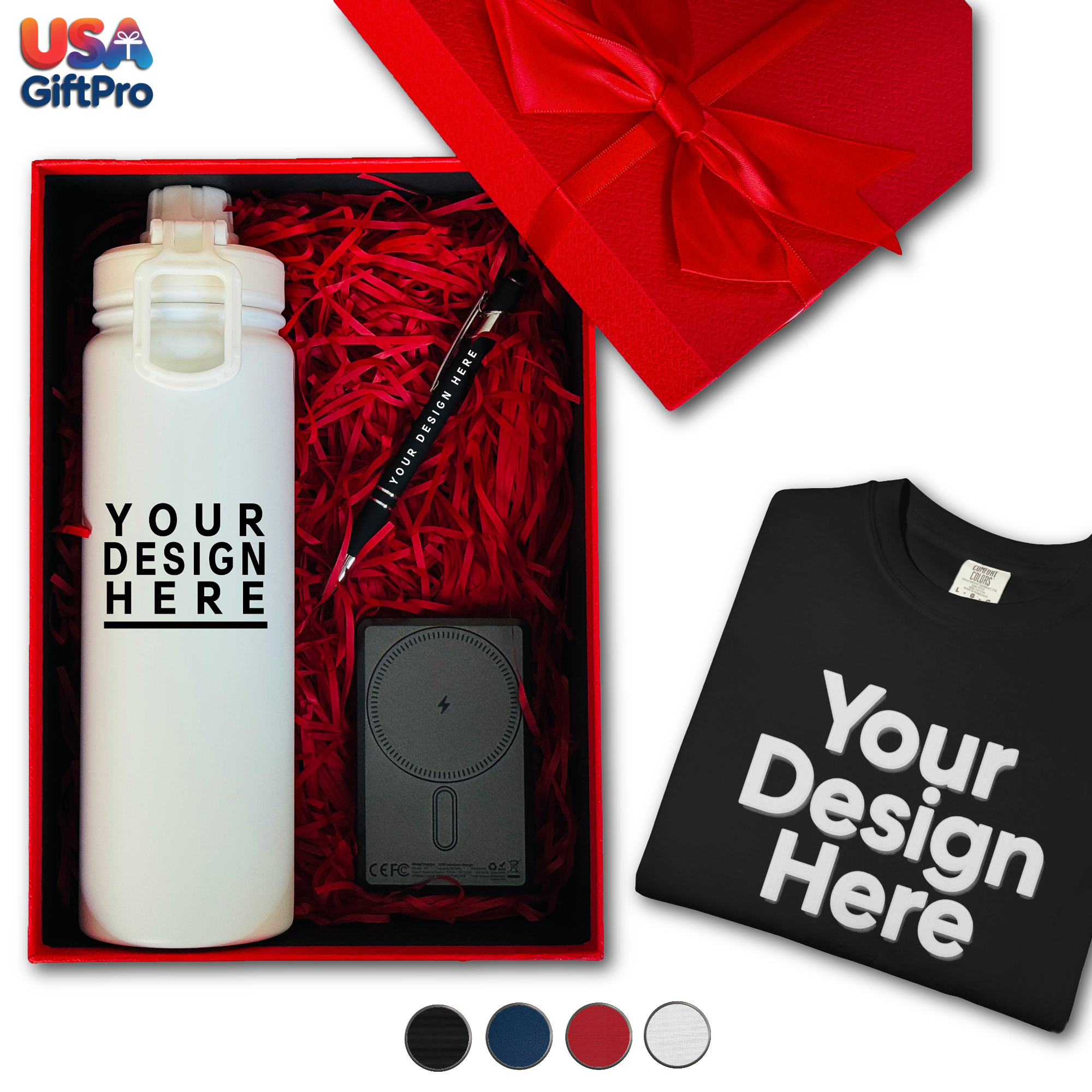 Custom Corporate Gift Box – Personalized Company Event Gift Set (USA)